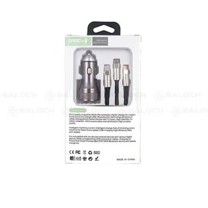 SAROi-3-in-1-Fast-Car-Charger-QC5.0-38W-Type-C-Lightning-&-Micro-USB-Charging