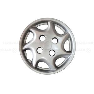 Race R Wheel Cover 13' Inch – Silver Car Wheel Cover / Hub Cap Set (4 Pcs)