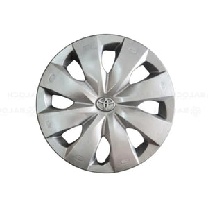 Race R Wheel Cover 14' Inch – Silver Car Wheel Cover / Hub Cap Set (4 Pcs)