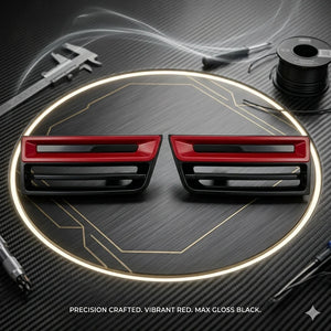 Suzuki Alto Rear Bumper RS Turbo Garnish Red & Black