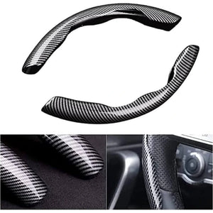 Carbon Fiber Steering Wheel Grip Booster For Cars