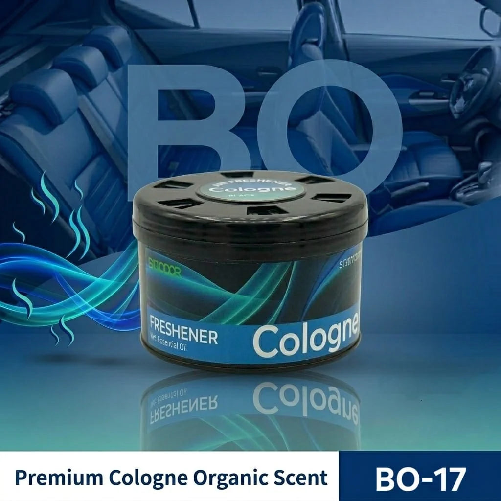 Black Odor Car Fresher Cologne