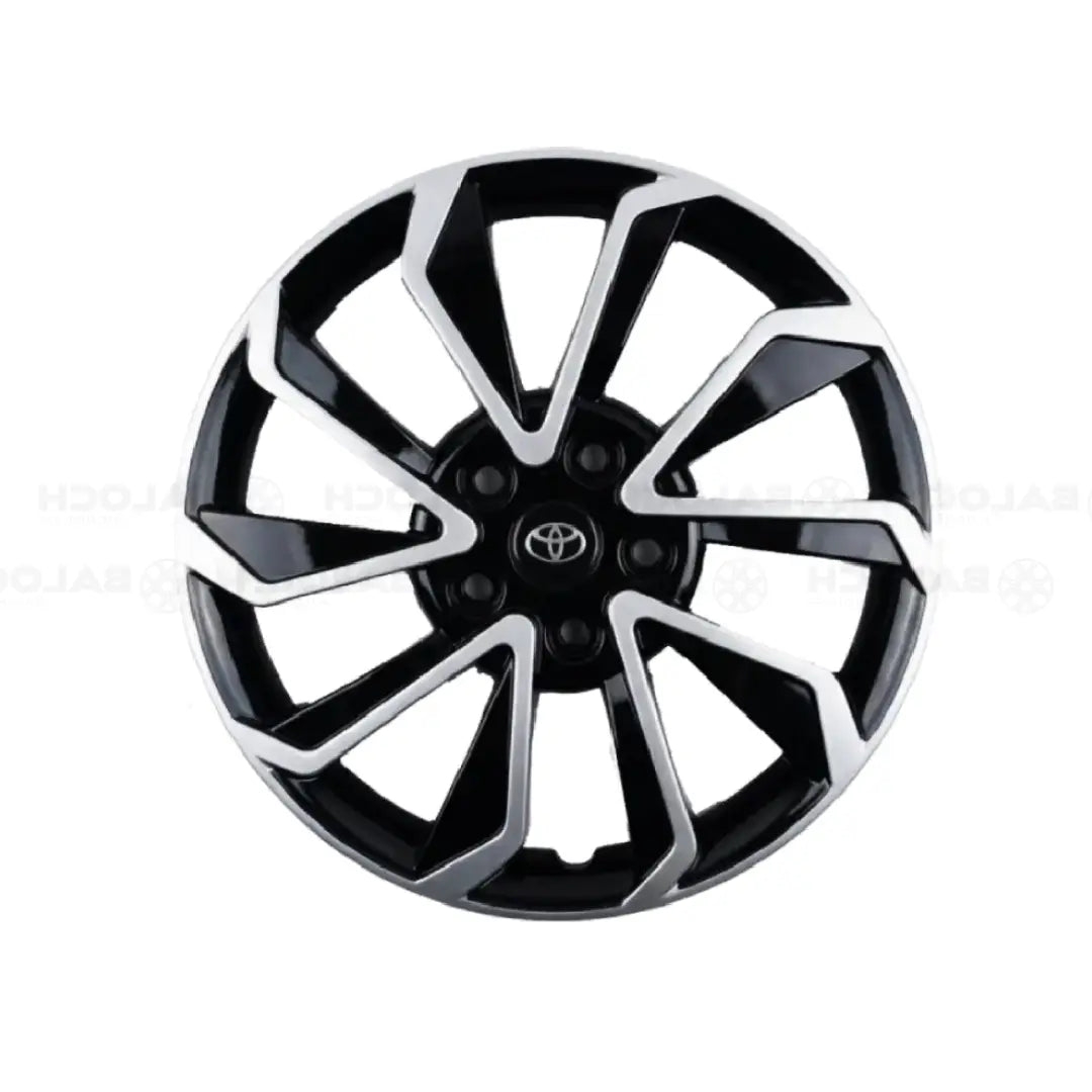 Double Color Wheel Cover 14' Inch – BiTurbo Dual Tone Car Wheel Cover Set (4 Pcs)