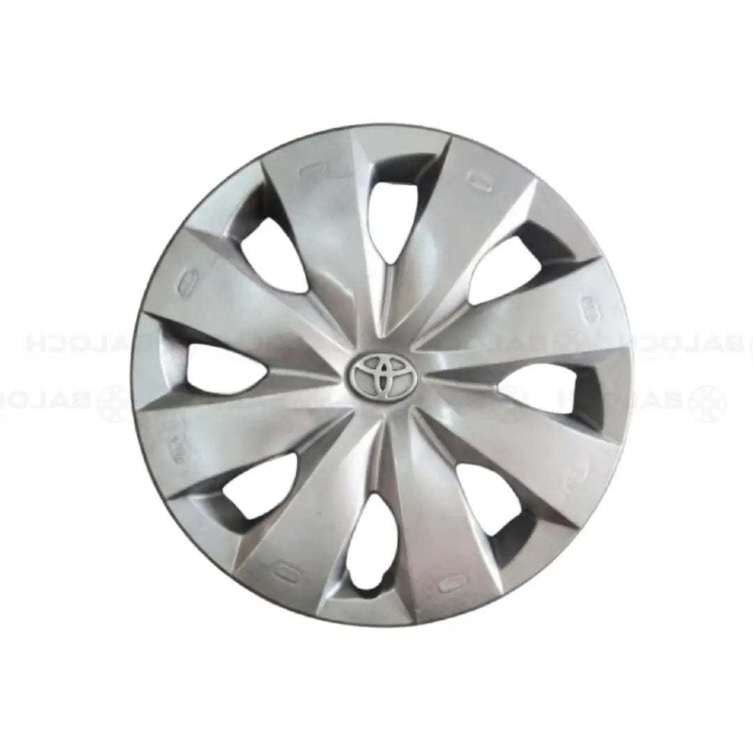 Race R Wheel Cover 14' Inch – Silver Car Wheel Cover / Hub Cap Set (4 Pcs)
