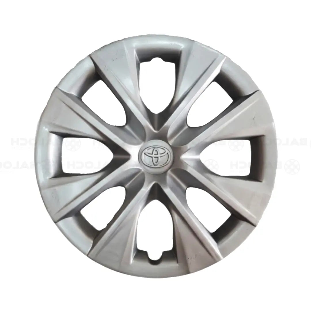 Race R Wheel Cover 15' Inch – Silver Car Wheel Cover / Hub Cap Set (4 Pcs)