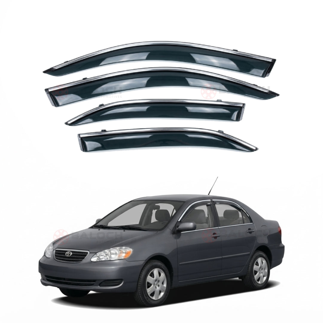 Toyota Corolla 2002–2008 TXR Airpress Sunvisor with Chrome
