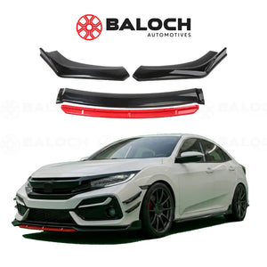Product – Universal front bumper splitter 3pcs v3