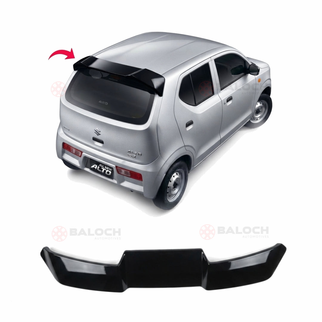 Suzuki Alto 660cc Sporty Fin-Cut Roof Spoiler - Painted