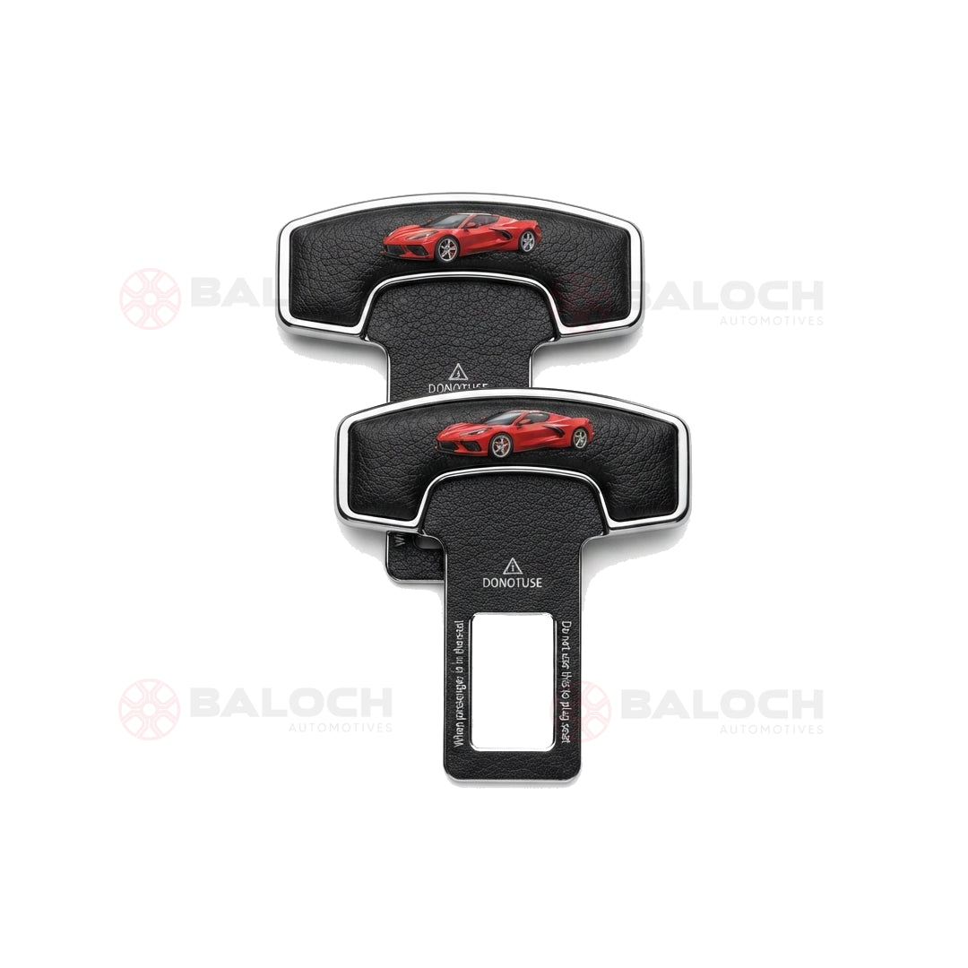 Universal Car Seat Belt Buckle Clip – Premium Seatbelt Alarm Stopper & Interior Accessory (2 Pcs)