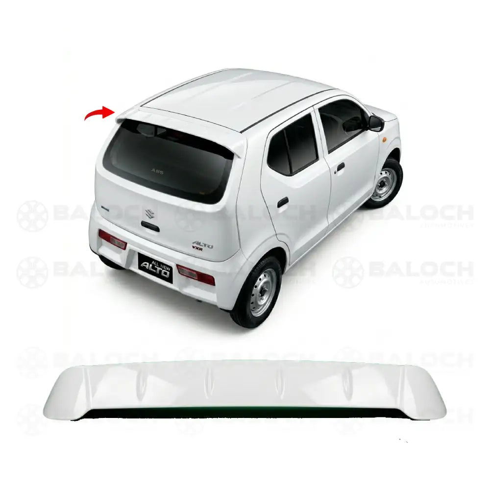 TRD Batman Wings Roof Spoiler (Painted) for Suzuki Alto 660cc