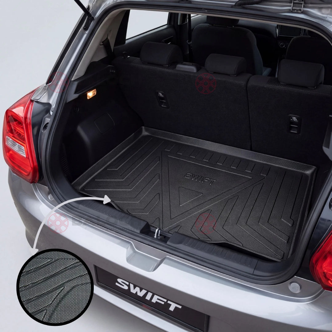 Suzuki Swift TPE Trunk Mat – Custom Fit Waterproof Diggi Tray Boot Liner for Swift 2022-2026