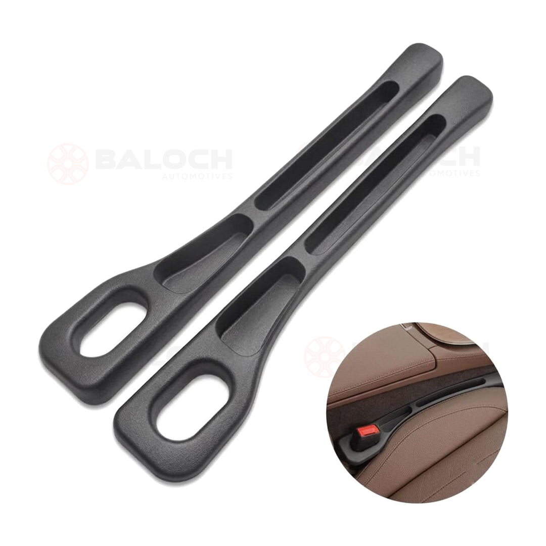 Universal PU Leather Car Seat Gap Filler Organizer