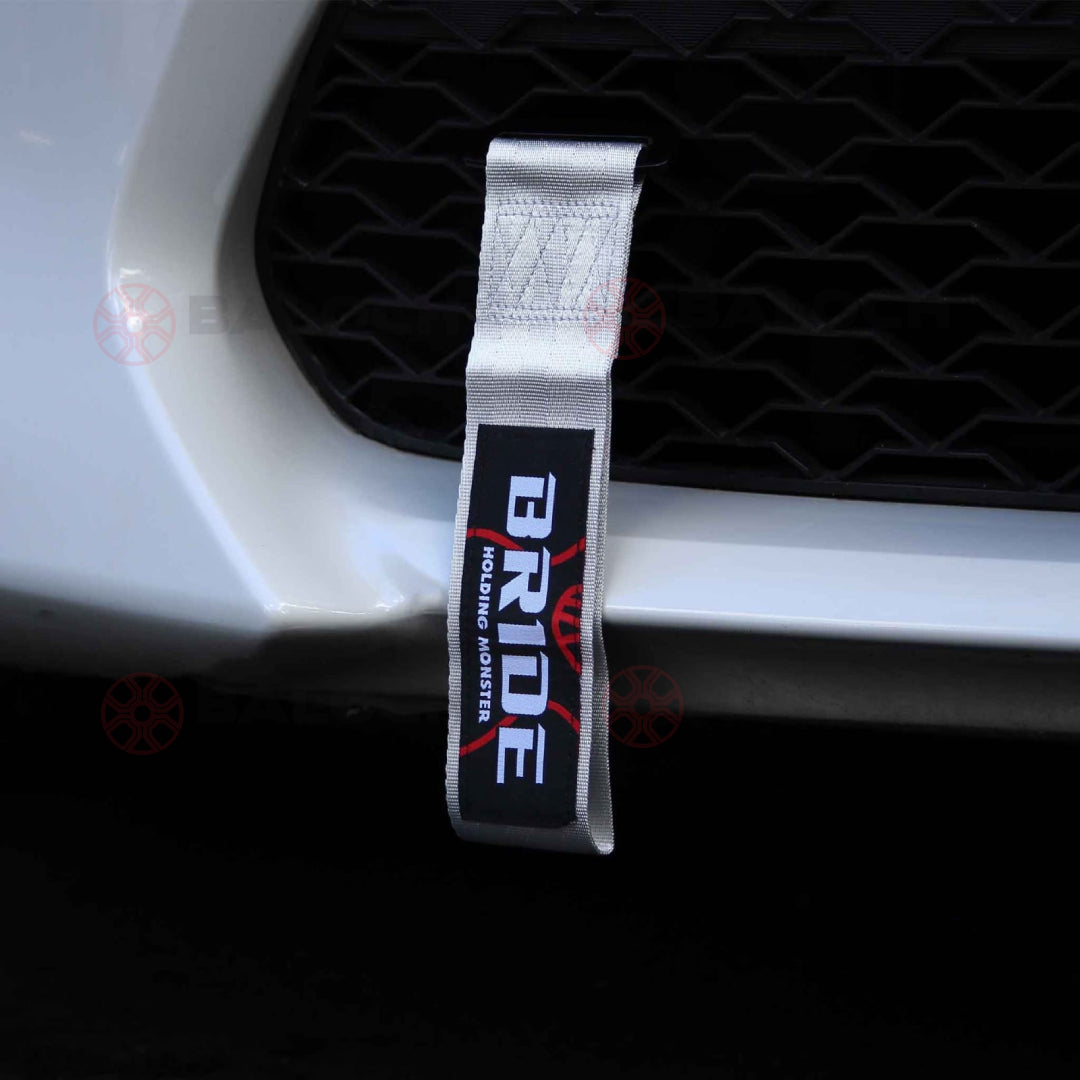 Universal Racing Tow Strap for Front Bumper | Heavy Duty Tow Hook Strap