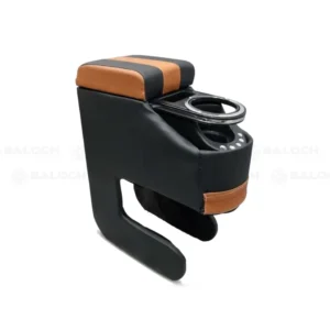 Universal Jumbo Console ArmRest Beige – Car Center Arm Rest with Storage