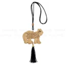 Wood Islamic Nade Ali Hanging Item For Car