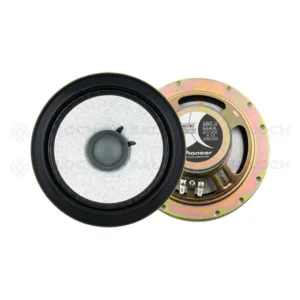 Universal 6" Coaxial Metallic Car Door Speaker | 6x6 Inch Full Range Speaker | Fits Most Vehicles