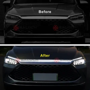Bemaz Car LED Hood Light Strip Blue & White