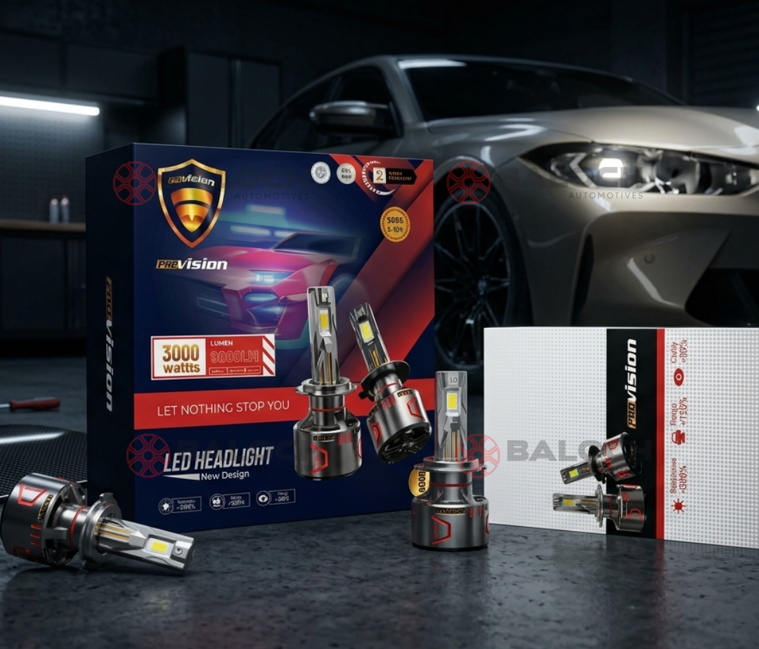 ProVision 2500W 9000LM H4 LED Headlight